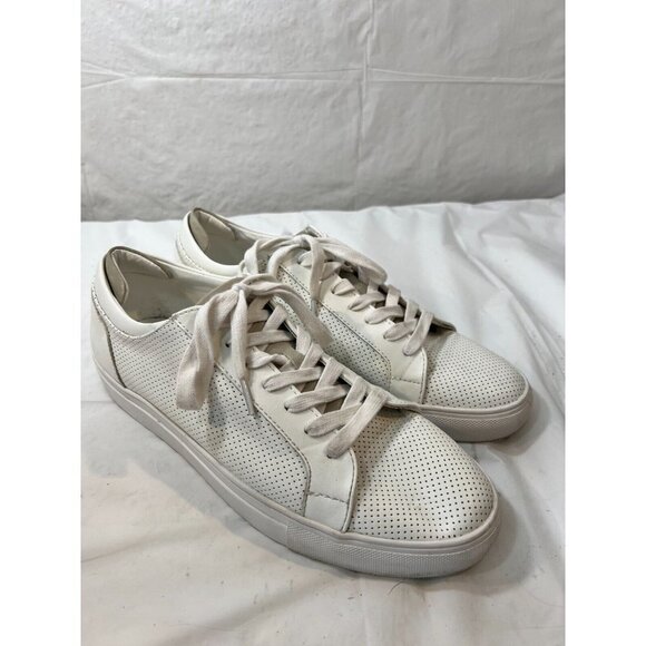 14th & Union mr adrian sneakers White Leather sneakers  size 9.5 - Picture 1 of 16